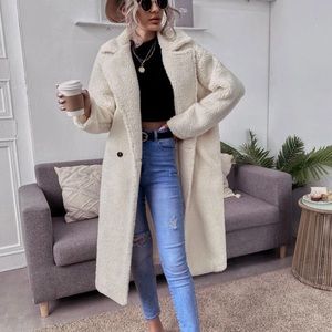 Cream Teddy Coat